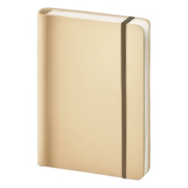 beige journal sticker