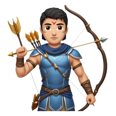 Arjun mhabhrta archer sticker