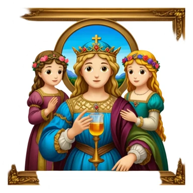 Renaissance painting
 sticker