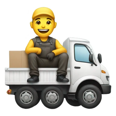 supplier sitting on a truck sticker