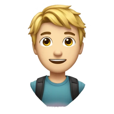 a streamer boy sticker