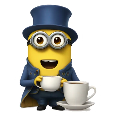 Bon thé minion sticker