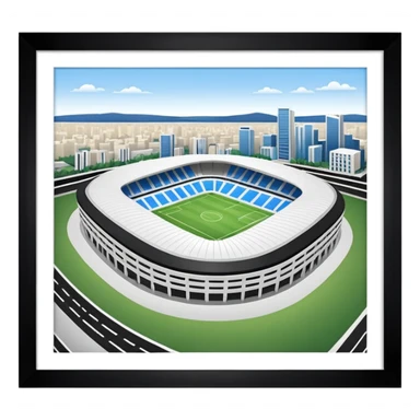 NSK Olimiyskiy stadium sticker