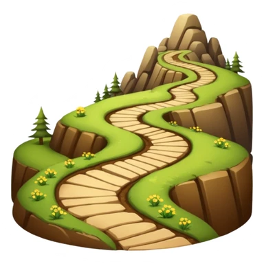 Hiking trail sticker