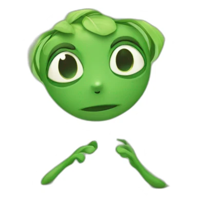 Ranita verde sticker