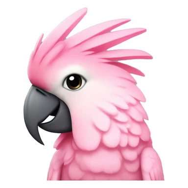 pink cockatoo sticker
