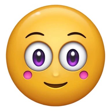 bola branco e roxa sticker