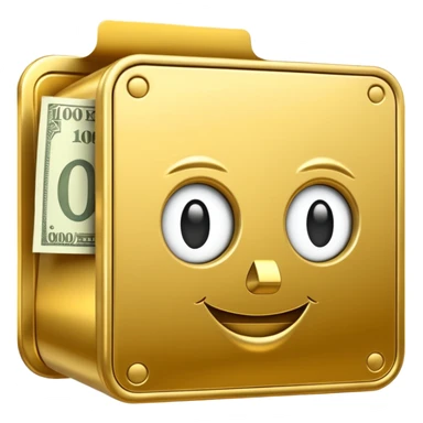 ordner mit der aufschrift "€100k" sticker