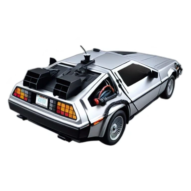 delorean_back-to-the-future sticker