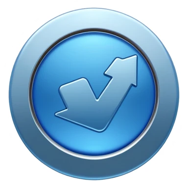 Instagram blue verified tick sticker