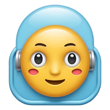 Beyaz kulaklık  sticker