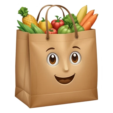 grocery bag sticker