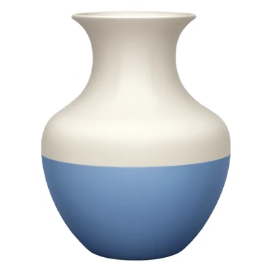 este vaso branco mas sem as flores sticker