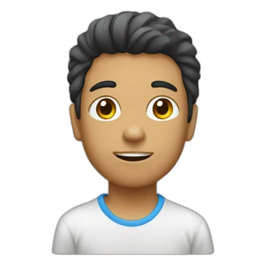  boy with cassette sticker