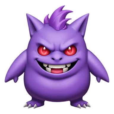 Gengar full body sticker