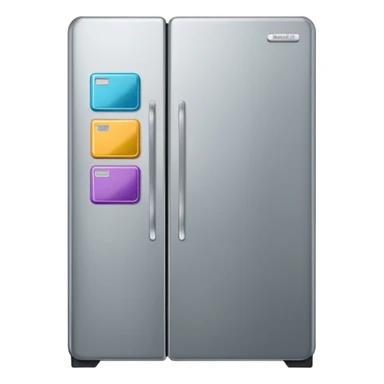 refrigerator with poetry magnets sticker