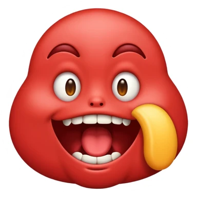 Make a burping imojie sticker