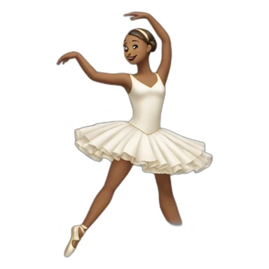 Danseuse classique sticker