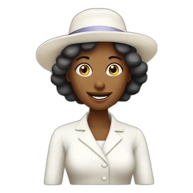 French woman on a gluten free diet sticker