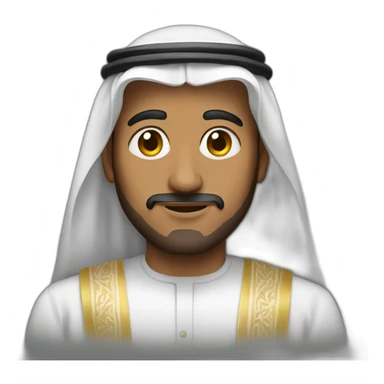 saudi man sticker