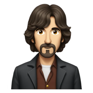 George Harrison sticker