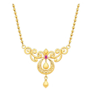 a tamil mangalsutra chain sticker