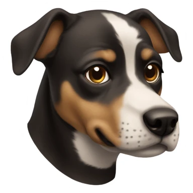 Dog that’s a baddie sticker