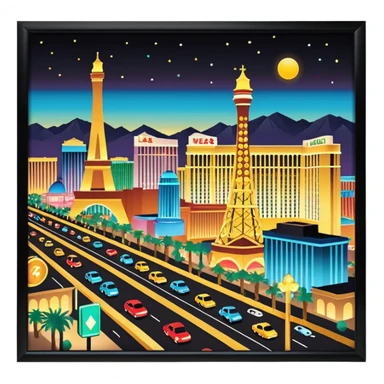 las vegas sticker