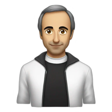 Zemmour et un noir sticker
