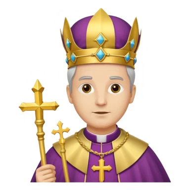 Catholic bishop sticker