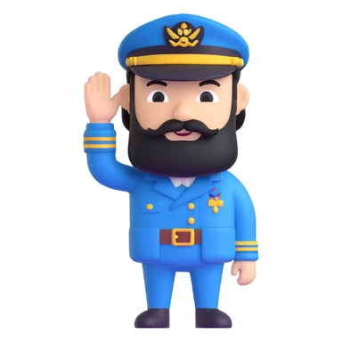 Captain Haddock sticker