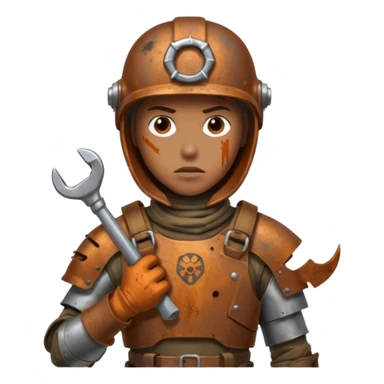 débrouille personnage ferrailleur post apo survie sticker