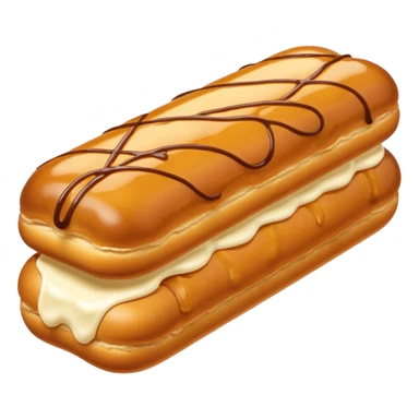 Butterscotch éclair  sticker