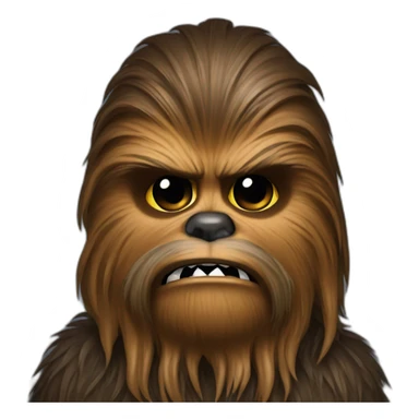 Sad Chewbacca sticker