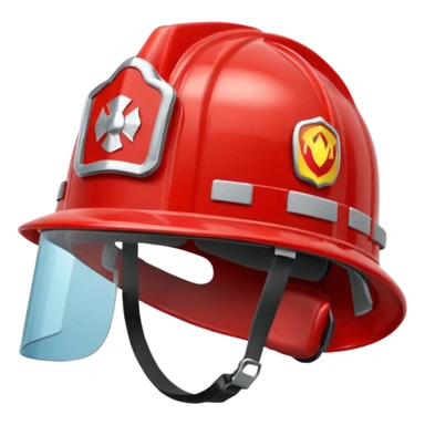 Casque de pompier  sticker