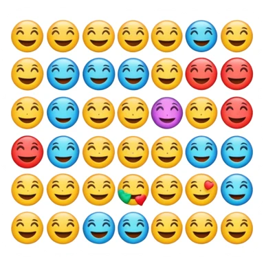 Emojis bem iOS 18 sticker