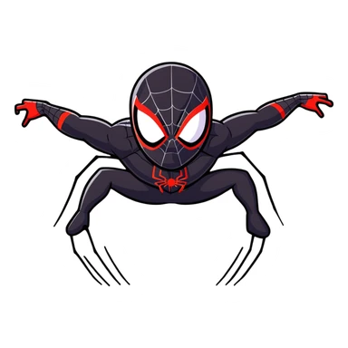 Miles Morales Spider-Man sticker