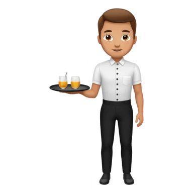 waiters full body sticker