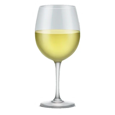 White Wine Glass sticker