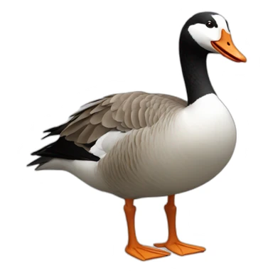 Laughing Goose sticker