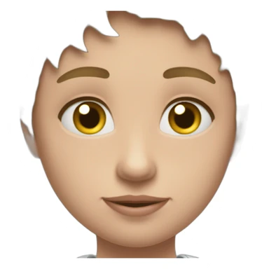 Un garçon qui regarde une fille avec amour sticker