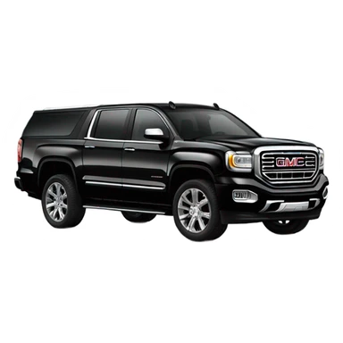 Car gmc Denali 2025 black  sticker