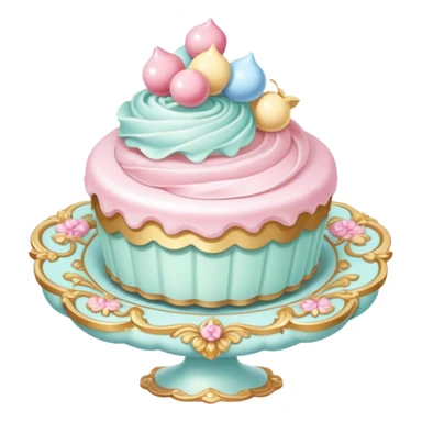 rococo regency sweets sticker
