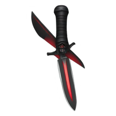 Dark vador sabre rouge sticker