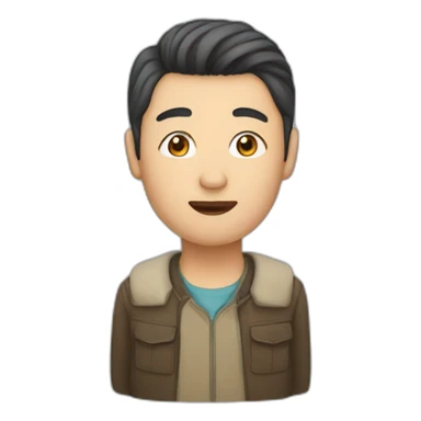 Human, Kazakh, man sticker