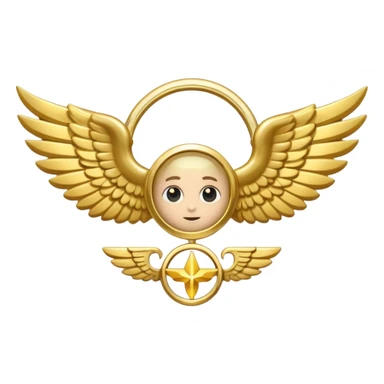 geekbar with wings and halo sticker