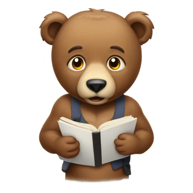 MUCLE BEAR STUDYNG sticker