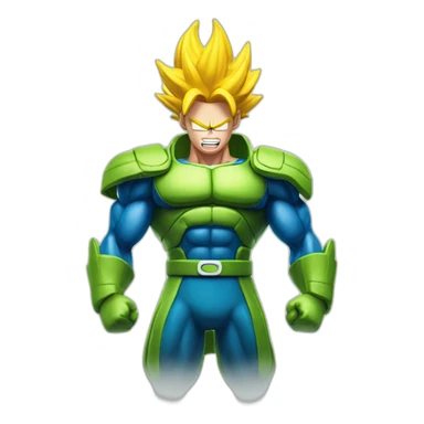 Vegéta super Sayan bleu sticker