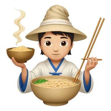 Noodle Mage sticker