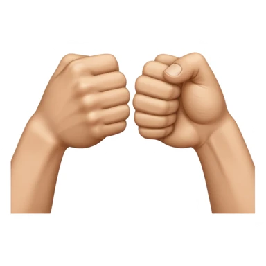 Fist bump  sticker